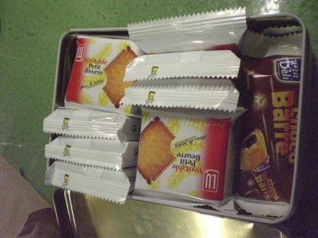 Parce que le rangement de gateaux est un art...